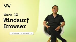 Windsurf Browser showcasing AI-powered tools and privacy features