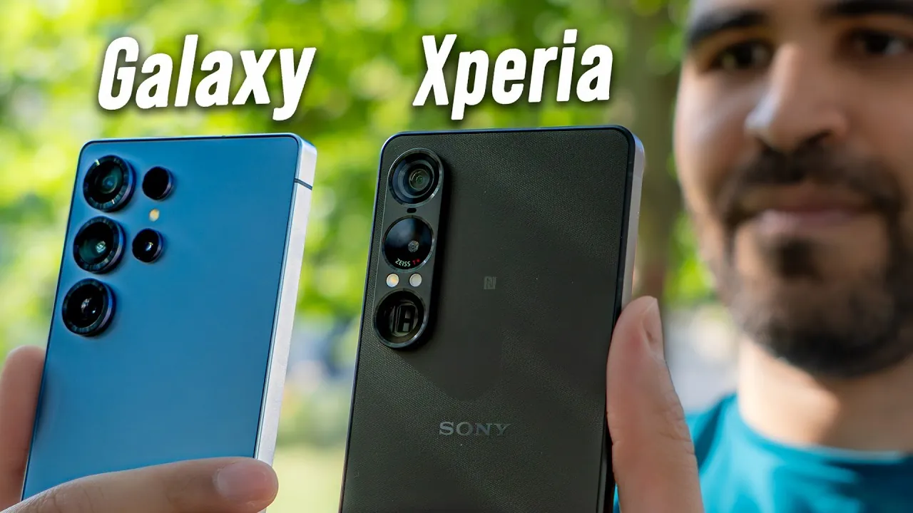 Battery life and charging capabilities of Xperia 1 VII vs. Samsung S25 Ultra