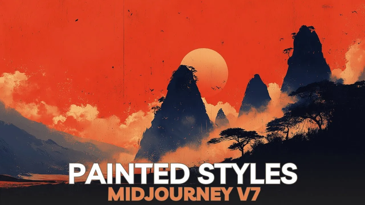 Explore how MidJourney v7 transforms prompts into painterly masterpieces