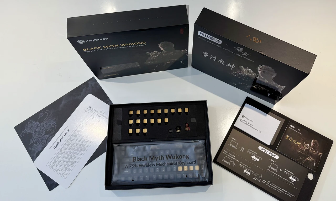 Deluxe Edition Black Myth Wukong Wireless Mechanical Keyboard Box