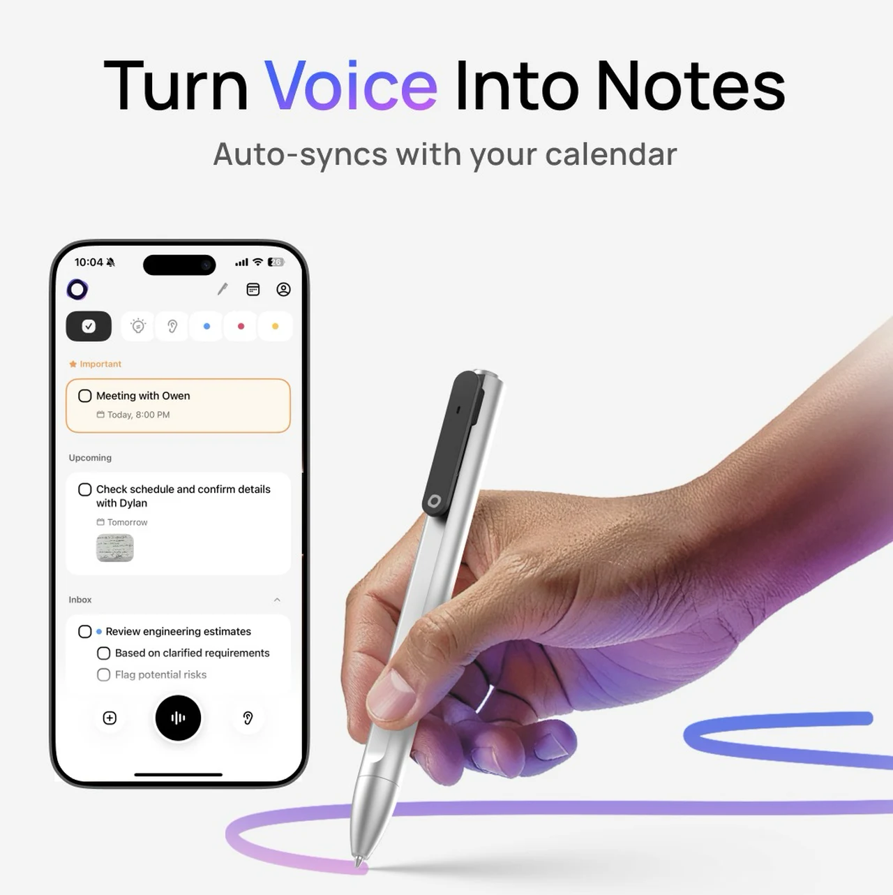 Flowtica Scribe Al Pen Turn Voice Into Notes