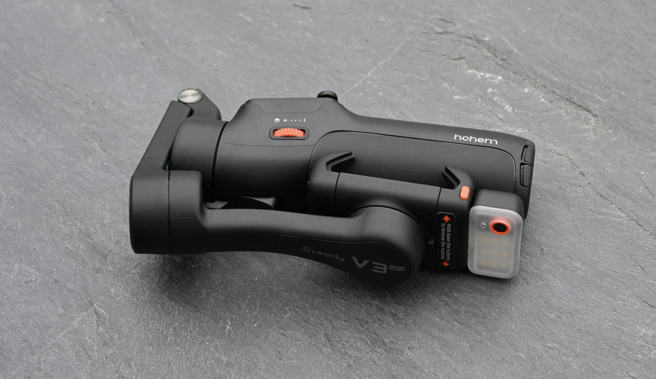 Hohem Isteady V3 Ultra Phone Gimbal doblado 2