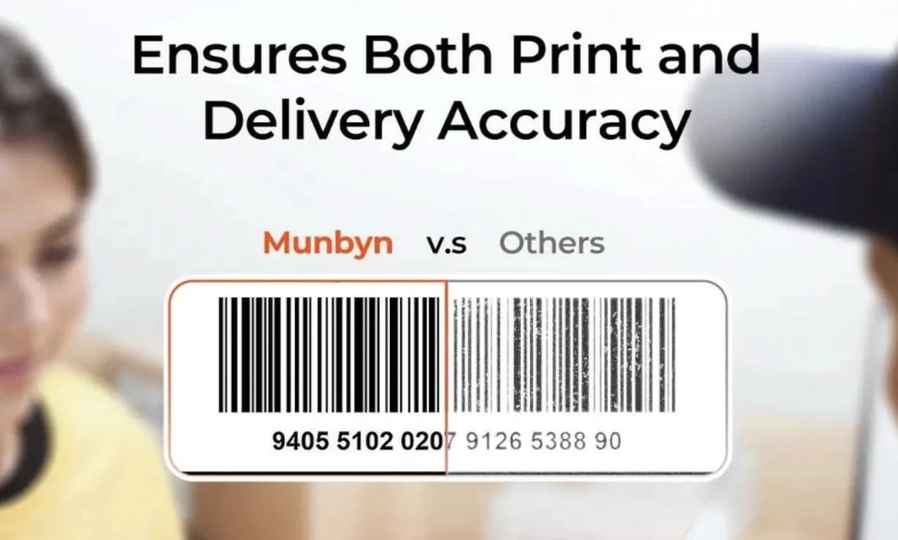 MUNBYN RealWriter 402B Compact Thermal Label Printer