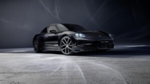 New Porsche Taycan and Cayenne Black Editions