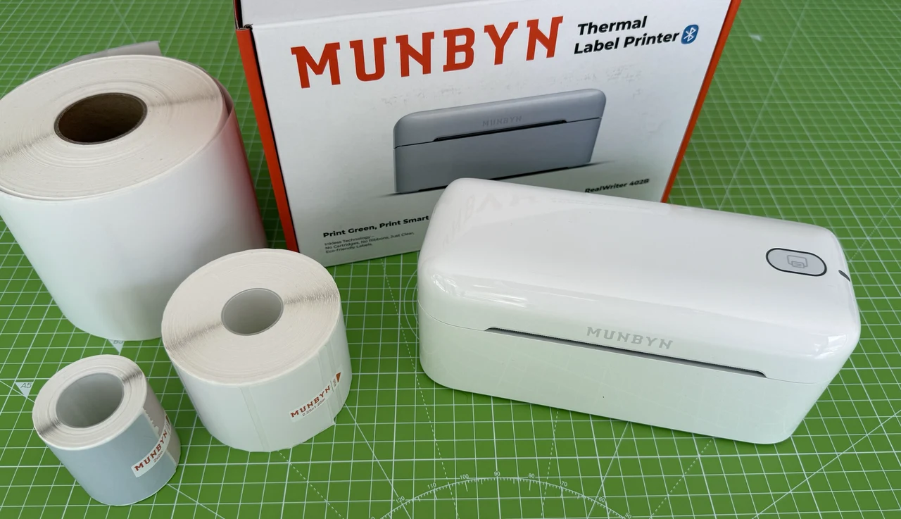 RealWriter 402B Compact Thermal Label Printer 1