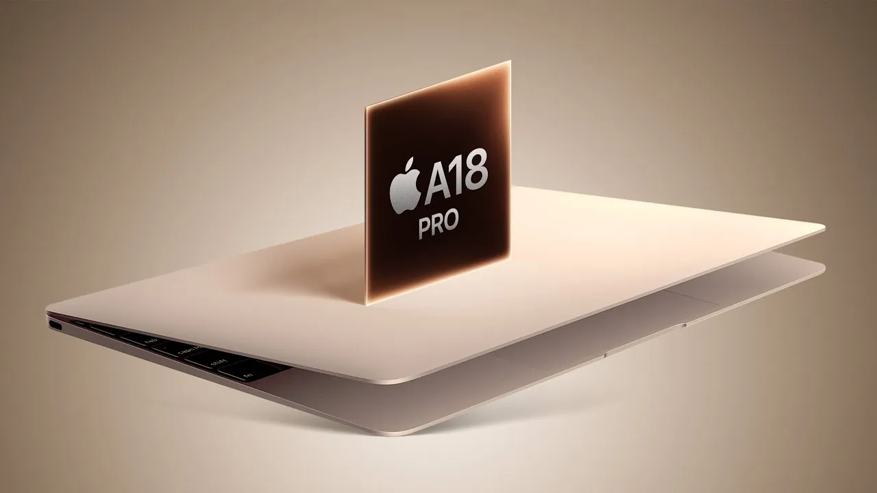 Lightweight and compact MacBook with a 13-inch display and vibrant colors
