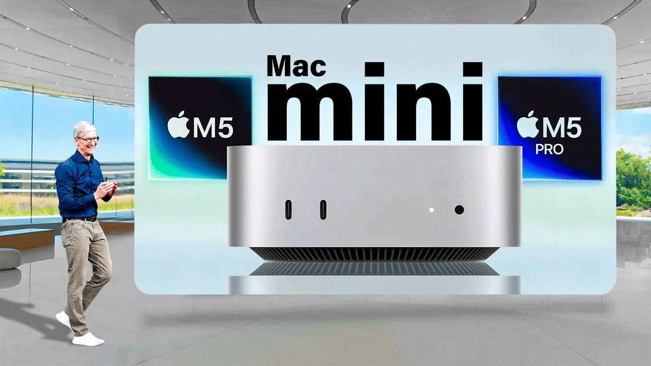Apple’s M5 Pro Mac Mini showcasing advanced performance features