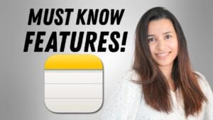 Apple Notes productivity features for smarter workflows