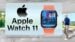 Apple Watch Series 11 showcasing its blood pressure monitoring feature