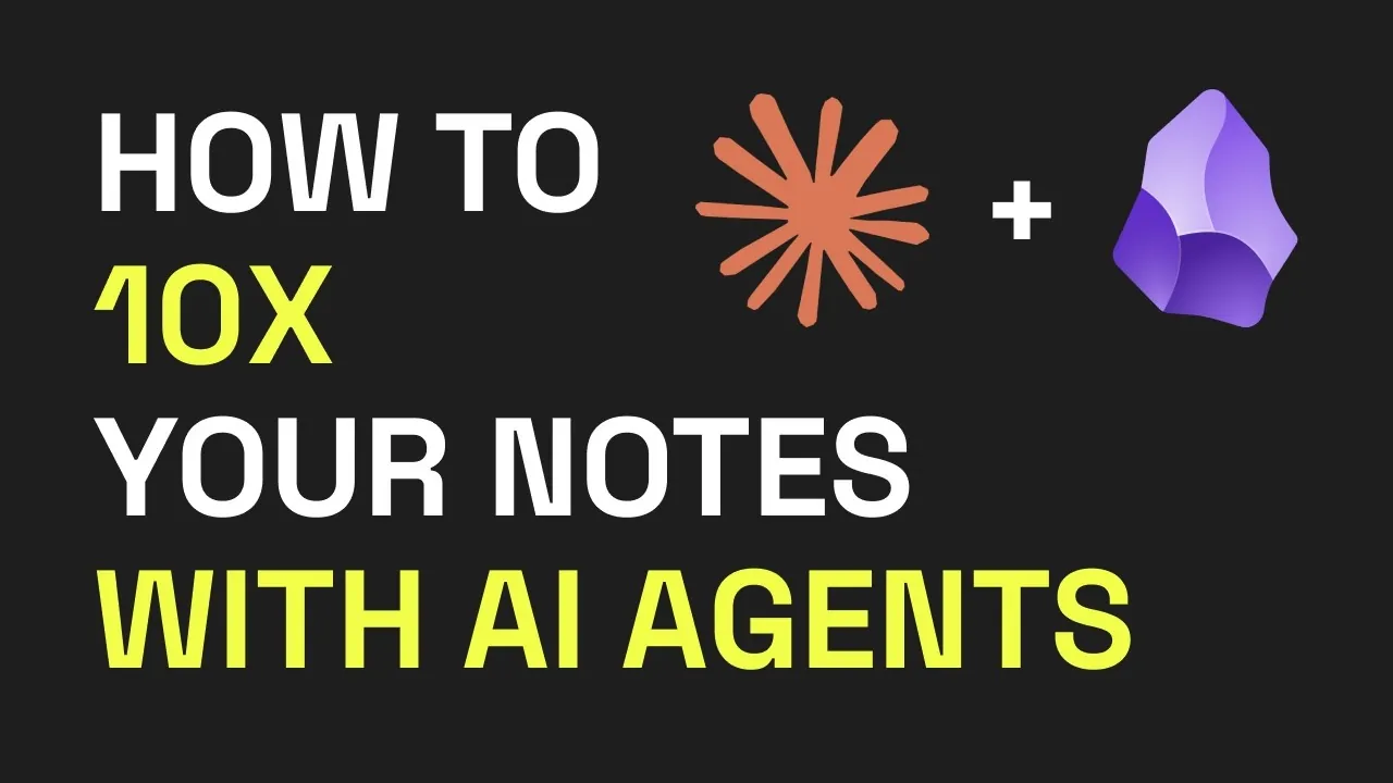 Automated note-taking system using Obsidian and Claude AI