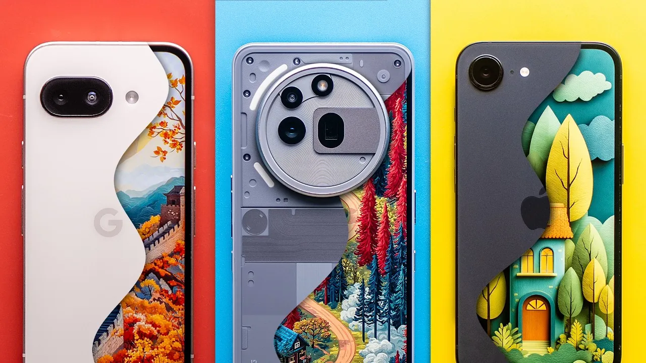 Best mid-range smartphone of 2024 featuring Pixel 9a, iPhone 16, and Nothing Phone 3a Pro