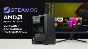 Budget gaming PC setup with Steam OS and affordable components
