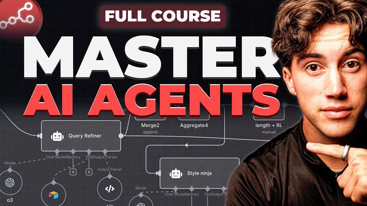 Step-by-step guide to building AI agents with n8n automation tools