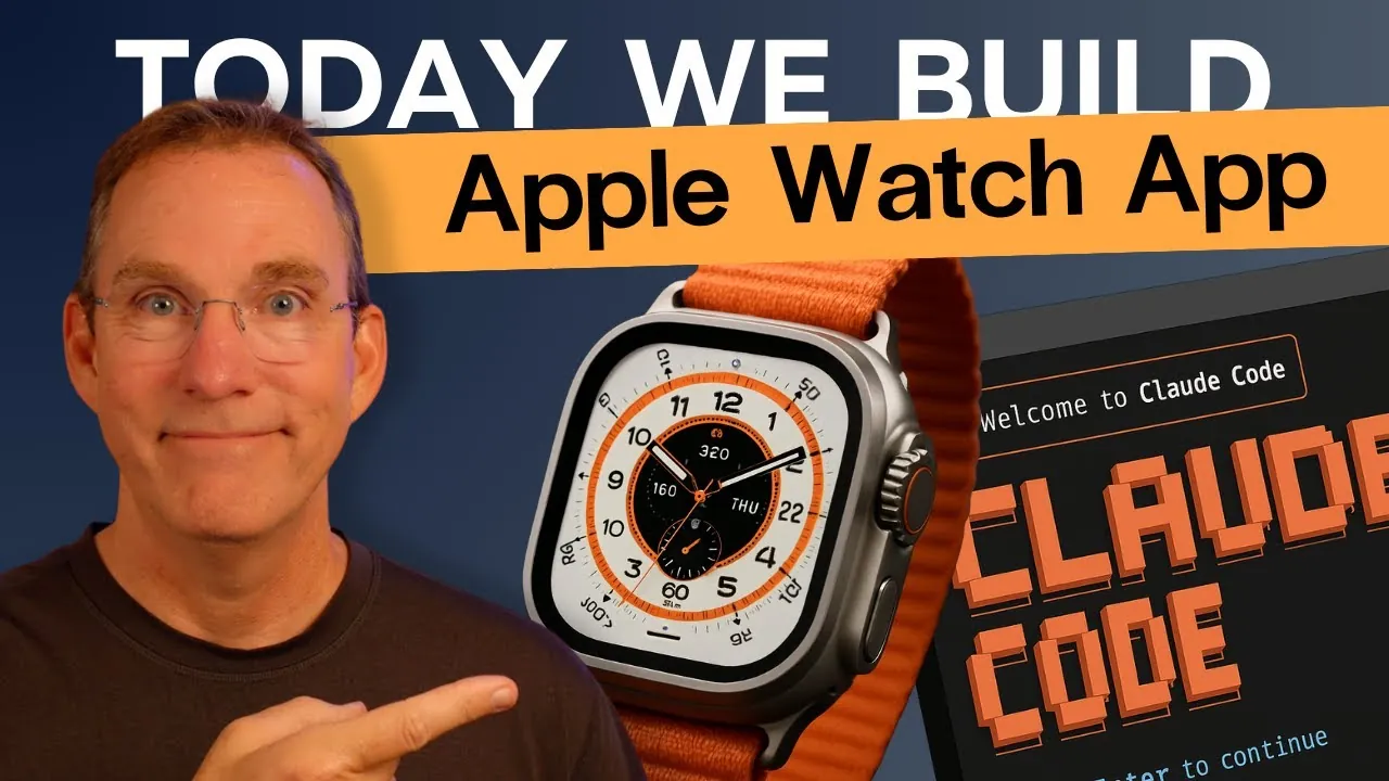 Developers creating watchOS apps with AI and Xcode