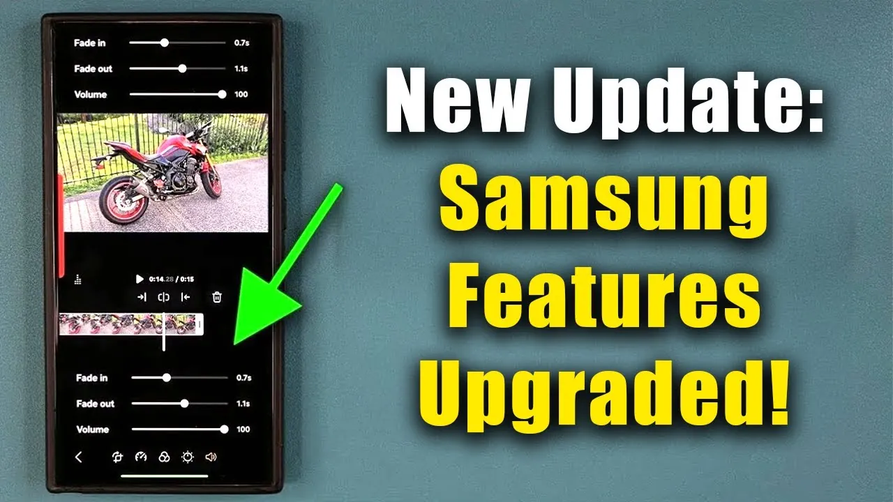 Camera Shift module in Samsung Galaxy Enhance X for precise portrait edits