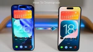 Step-by-step guide to downgrade iOS 26 to iOS 18 without losing data
