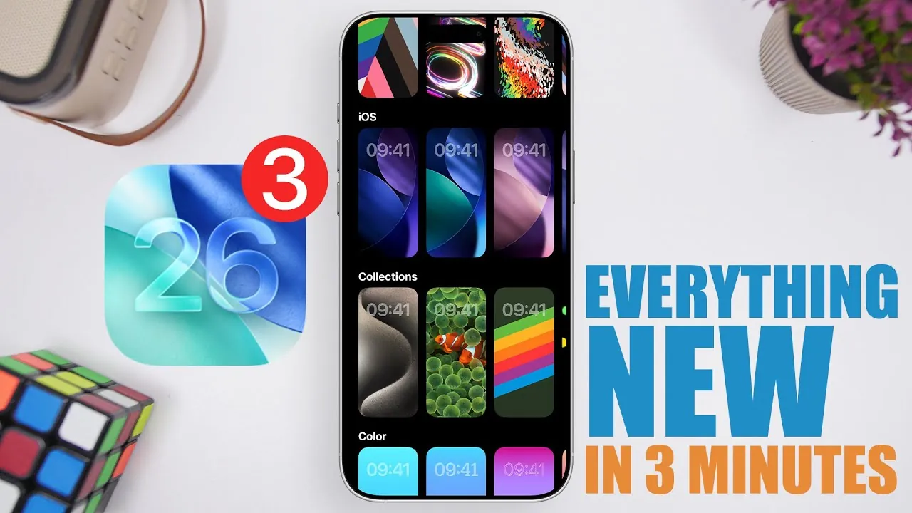 Dynamic lock screen animation introduced in iOS 26 Beta 3