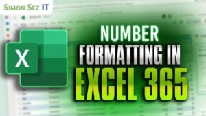 Excel 365 number formatting guide for clear and professional spreadsheets