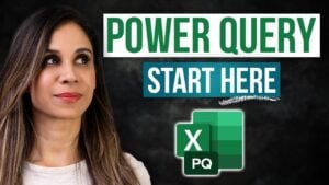 Excel Power Query tool for cleaning and transforming messy data