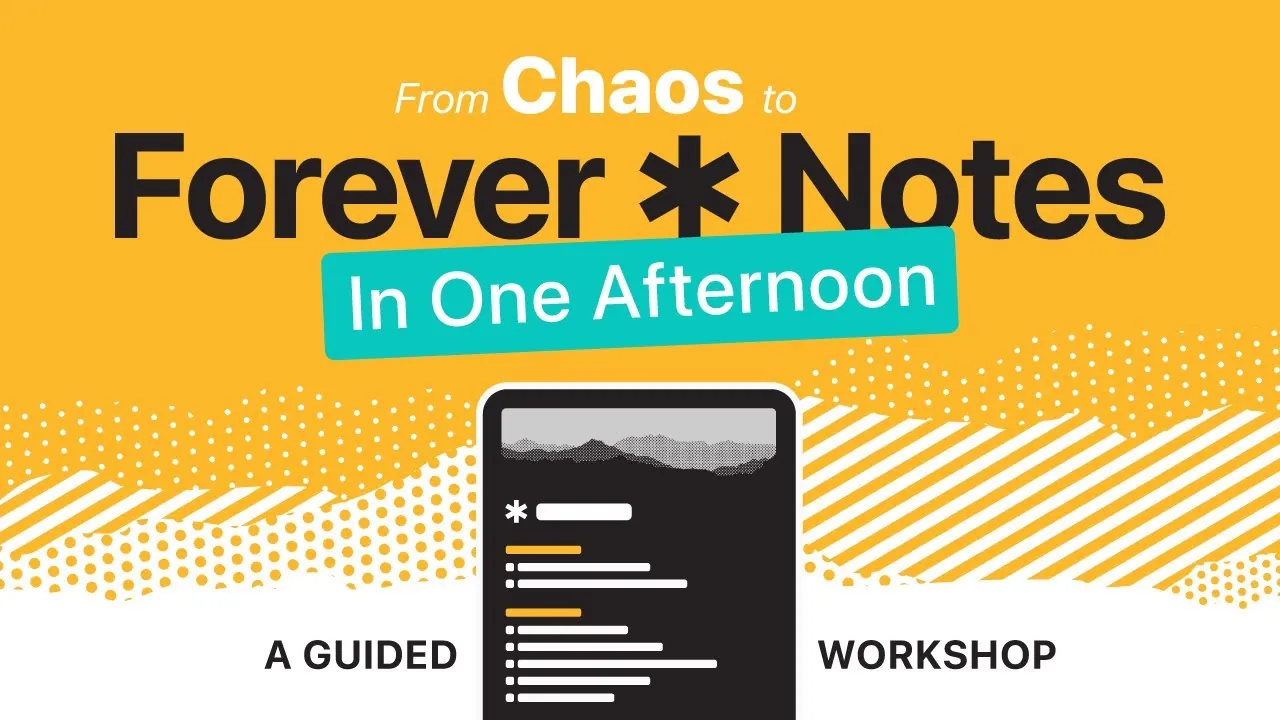 Step-by-step guide to setting up the Forever Notes system