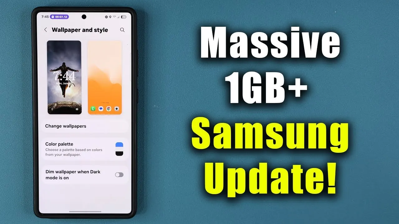 Galaxy S25 Ultra 1GB update highlights and improvements
