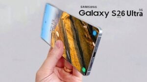 Samsung Galaxy S26 Ultra and iPhone 17 Pro Max side-by-side design comparison