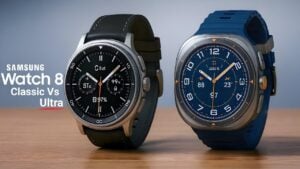 Galaxy Watch 8 Classic and Ultra side-by-side comparison