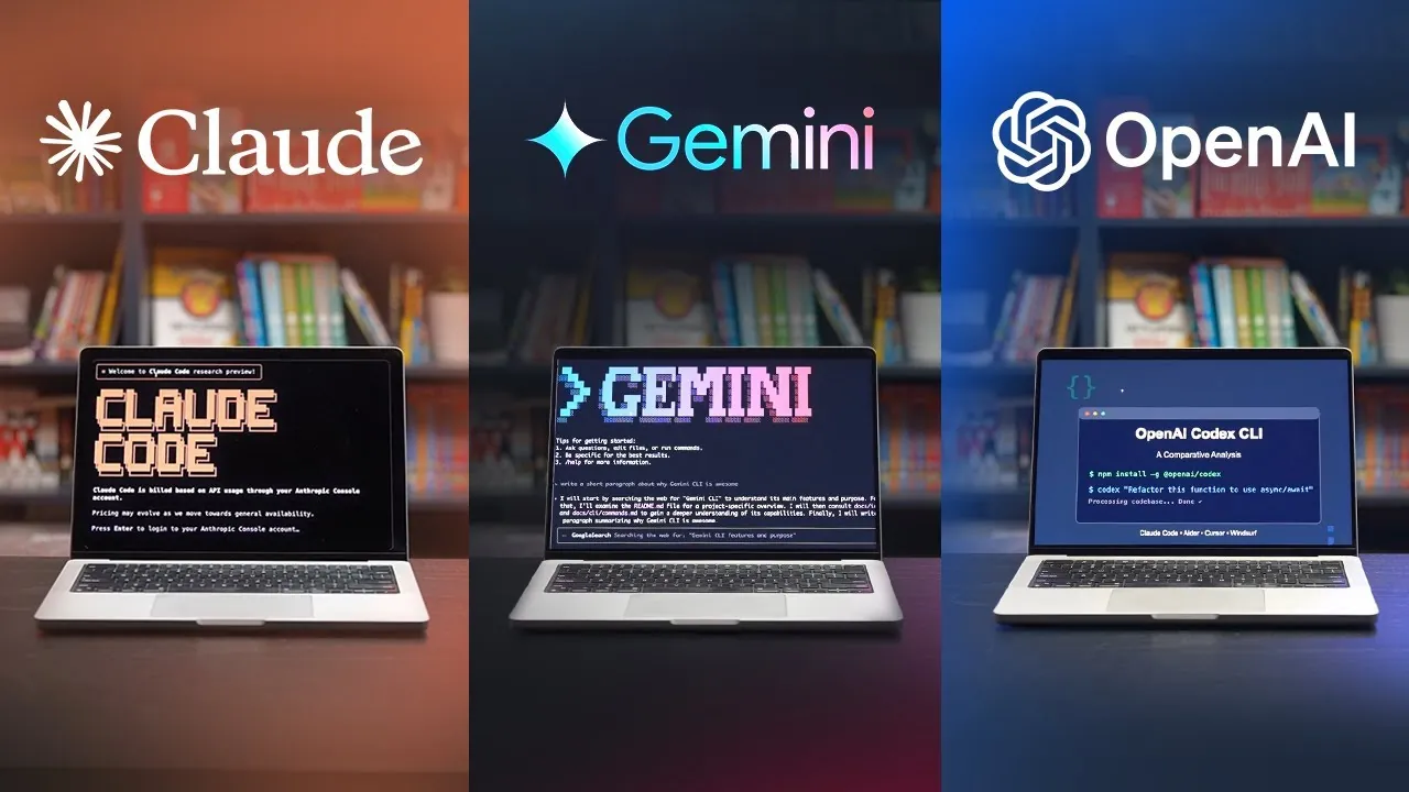 Gemini CLI, Claude Code, and Codex features and benefits for developers