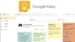 Google Keep interface showing organization tools in 2025
