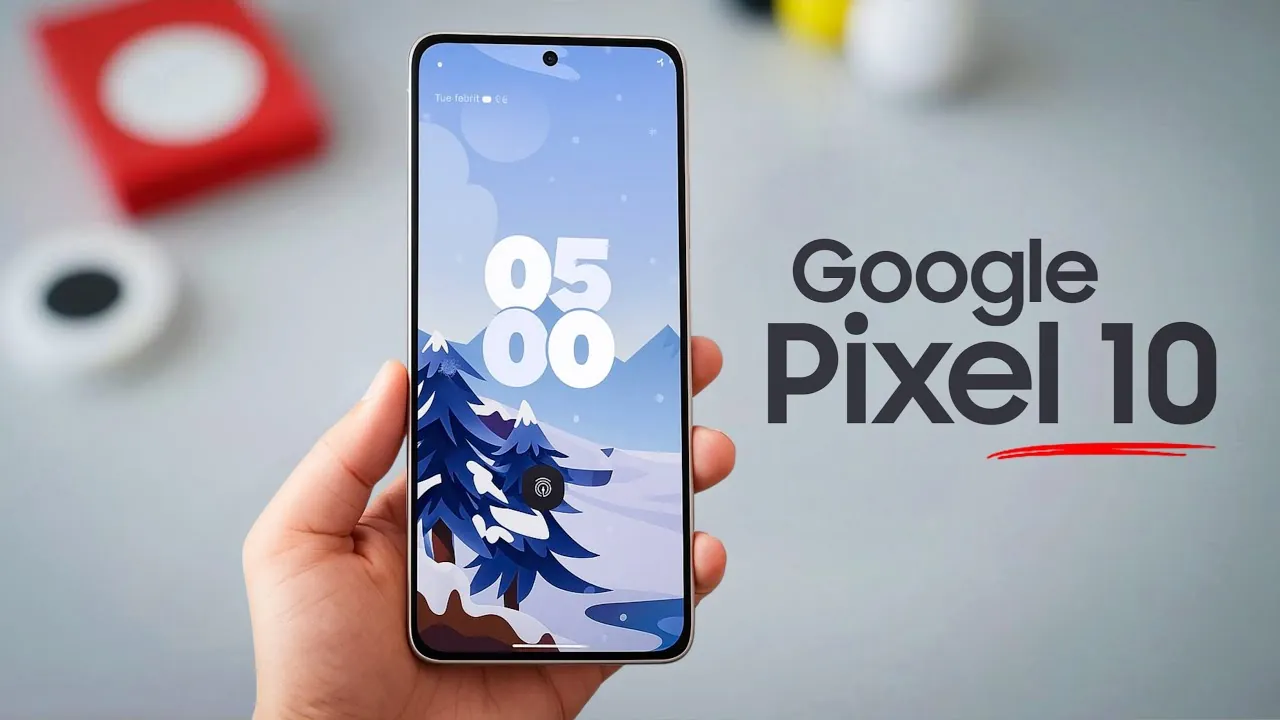 Close-up of the Google Pixel 10 Pro XL camera with advanced photography features
