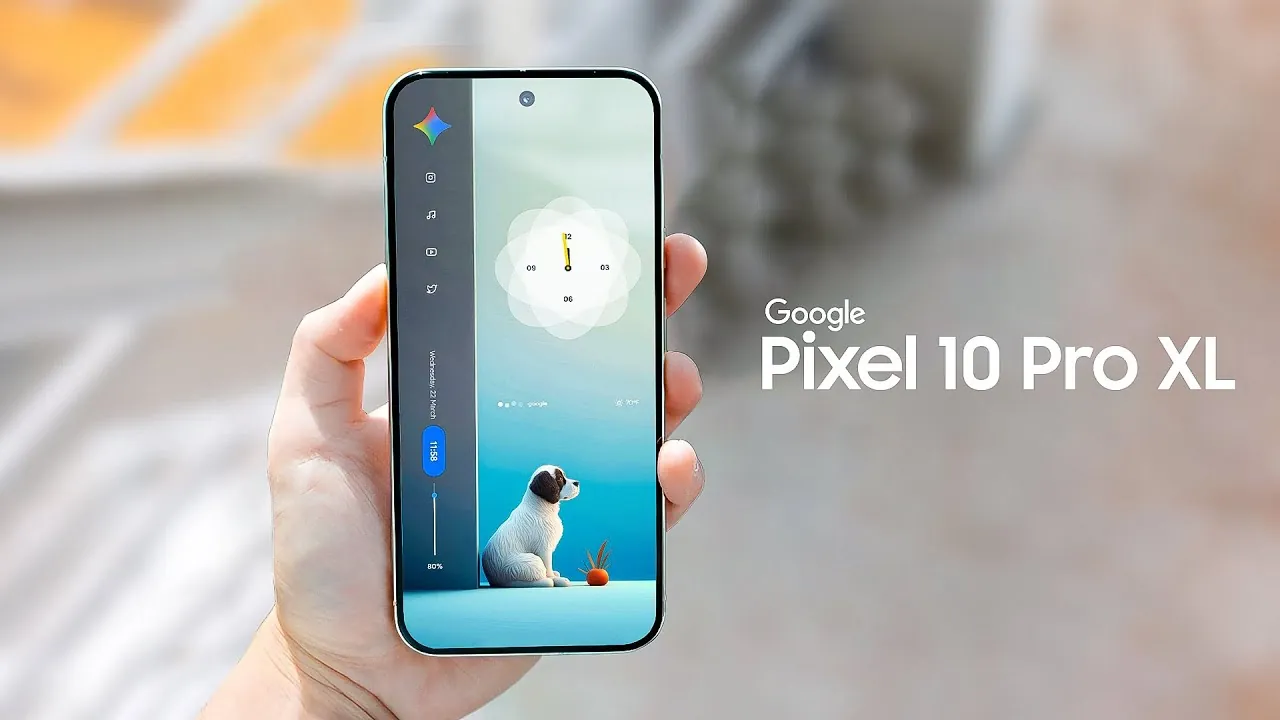 Magic Q AI feature on Google Pixel 10 Pro XL showcasing smart suggestions