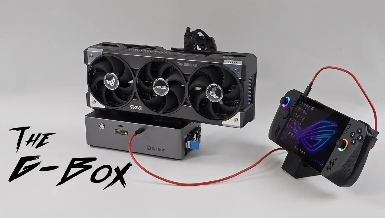 High-performance GTBOX G-Dock for 4K gaming and professional tasks