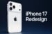 iPhone 17 Redesign