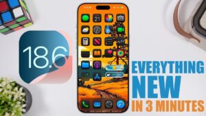 iOS 18.6 update improves iPhone performance and fixes bugs