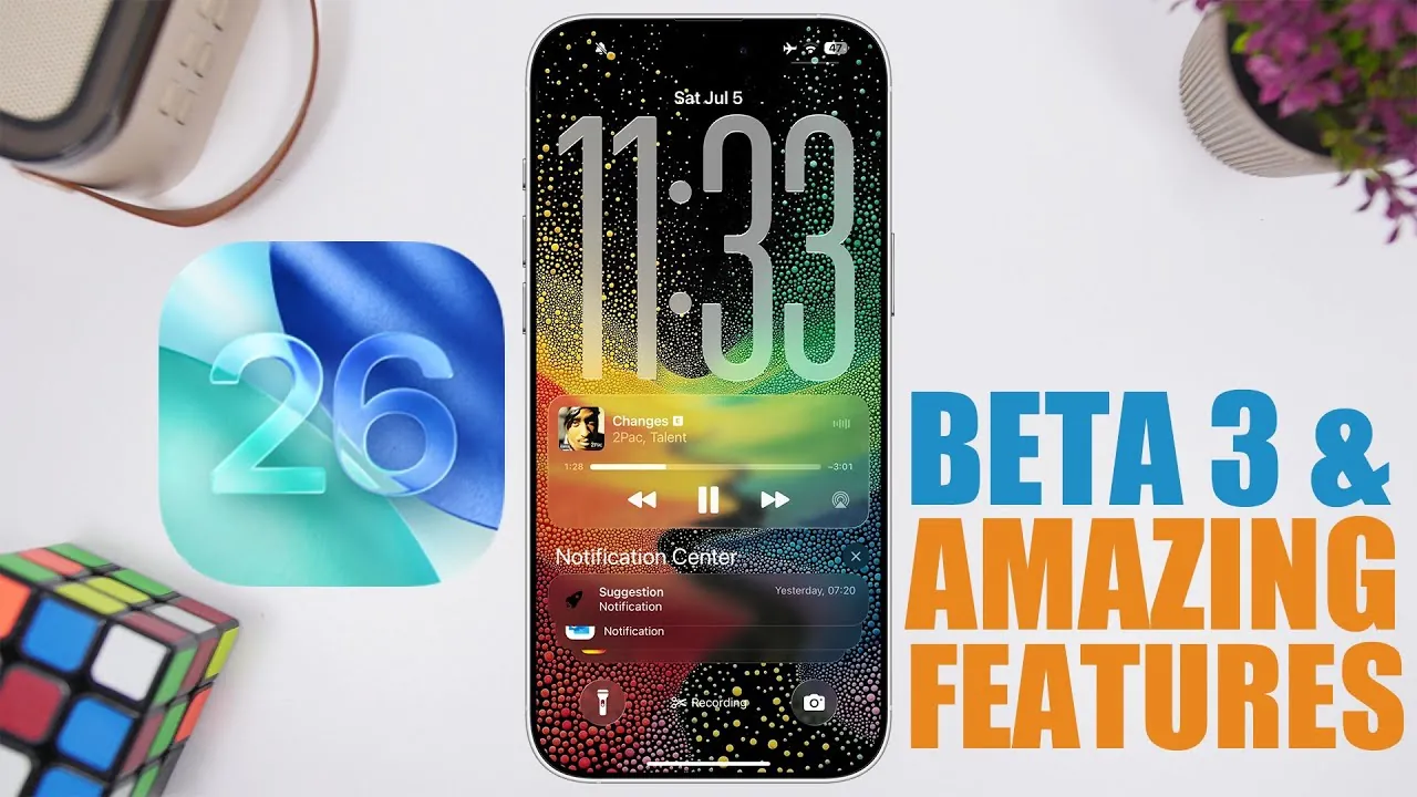 iOS 26 Beta 3: The entire Newest Options You Want to Know!