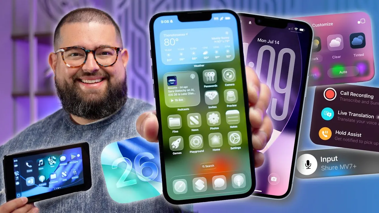 Enhanced camera app in iOS 26 with intuitive controls and lens cleaning notifications