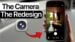 iOS 26 camera app showcasing its redesigned interface with liquid glass visuals