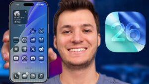 iOS 26 features showcasing lock screen customization and AI updates