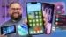 iOS 26 lock screen customization with liquid glass clock and 3D parallax effects