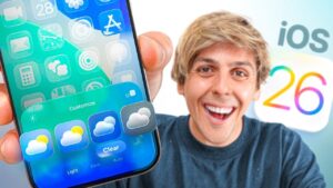 iOS 26 lock screen customization with dynamic widgets and sleek design