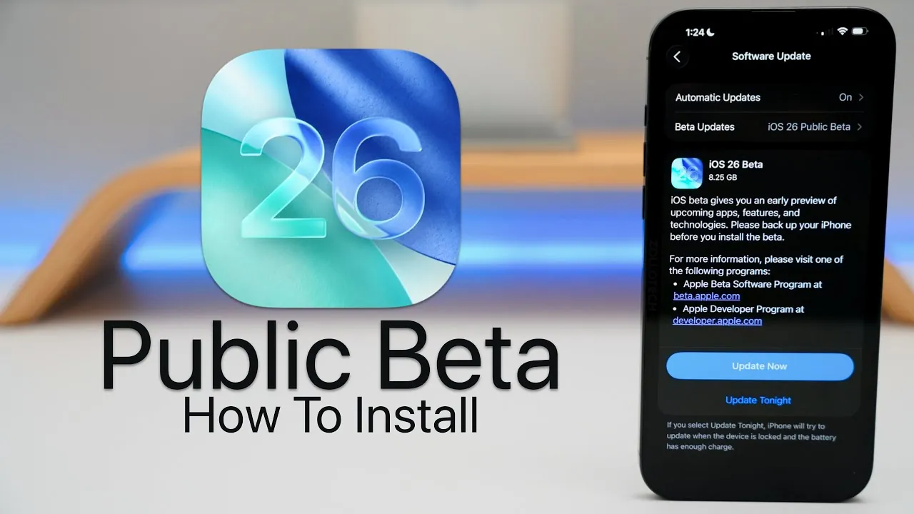 Overview of new features and design updates in iOS 26 beta