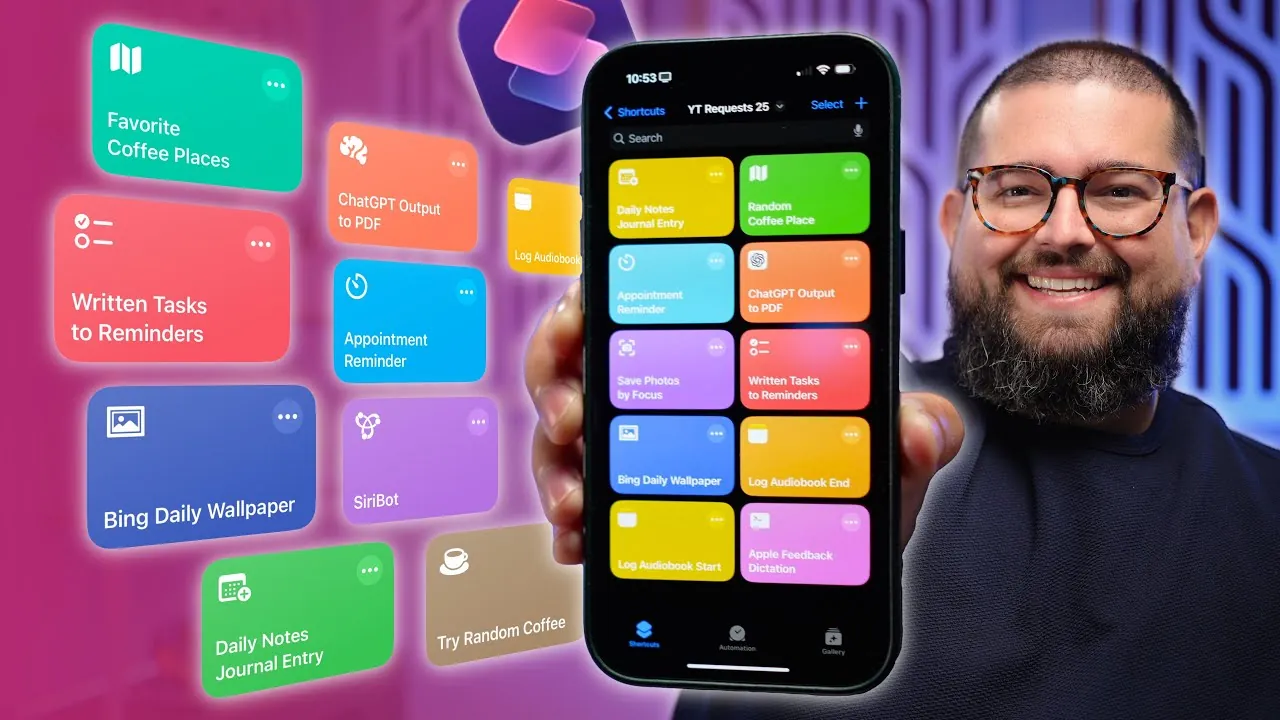 New iOS 26 shortcuts for automating and organizing your life