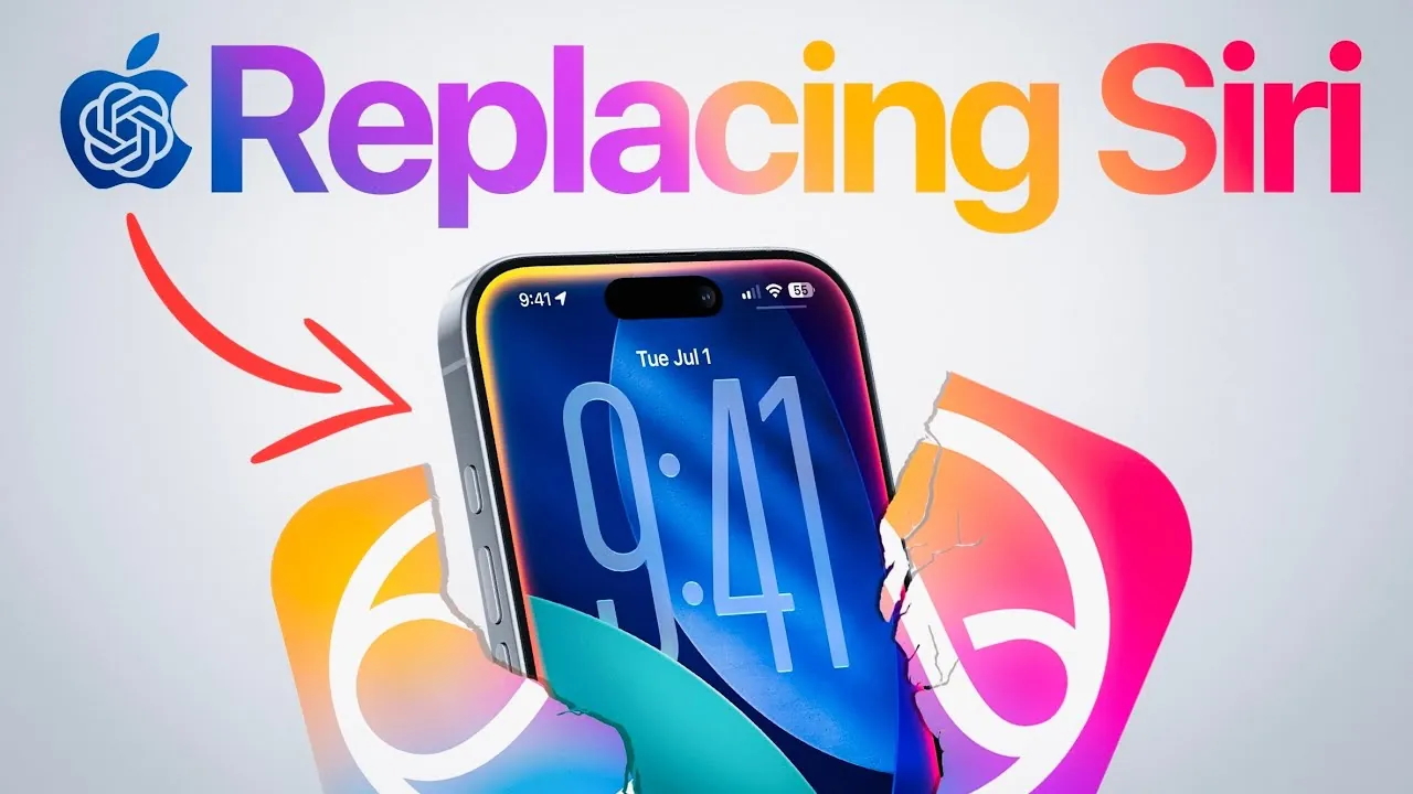 iOS 26 preview showcasing Siri’s AI-powered capabilities