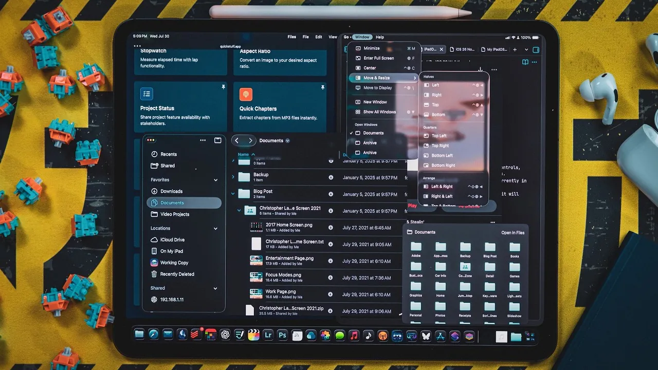 Revamped Files app in iPadOS 26 with smarter file management
