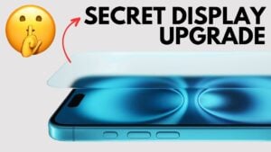 iPhone 17 Pro showcasing advanced anti-reflective display technology