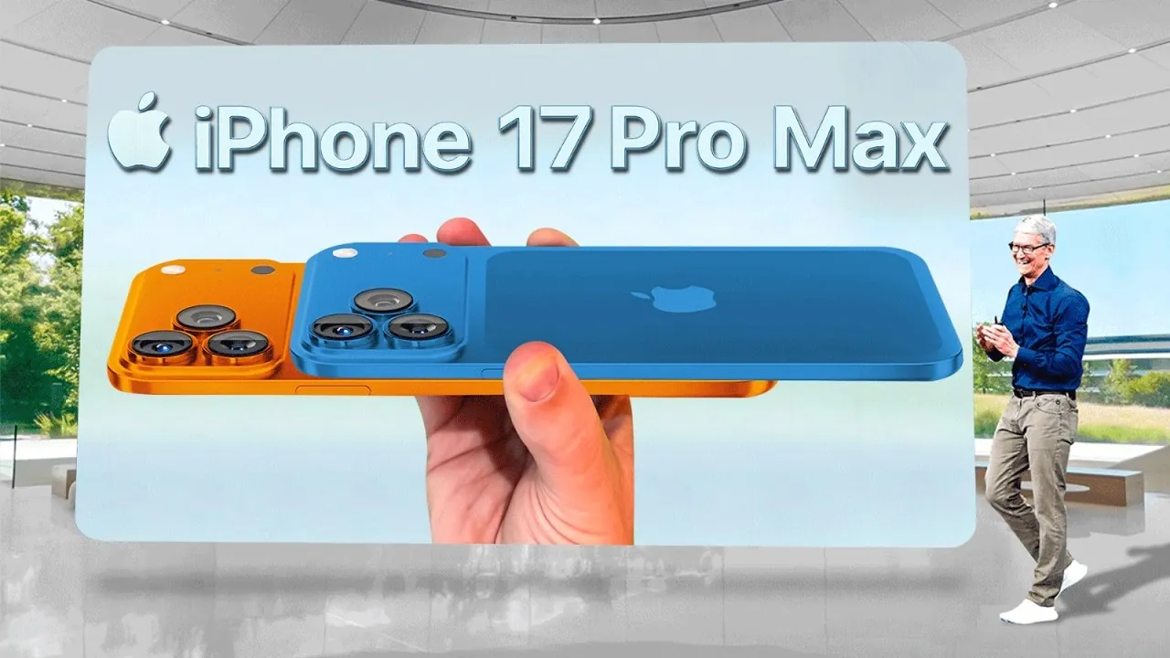 Close-up of iPhone 17 Pro Max showcasing advanced zoom capabilities