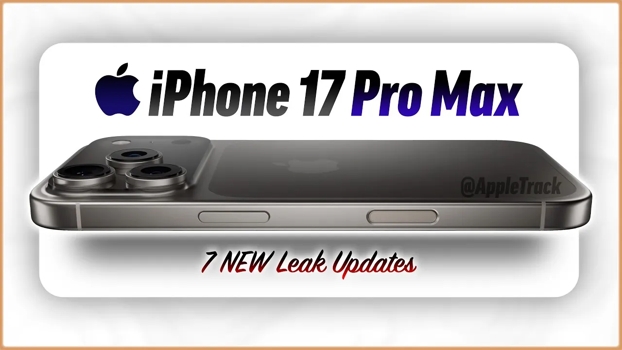Triple 48MP camera system on iPhone 17 Pro Max for stunning photography