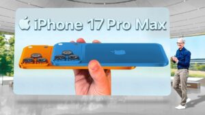 iPhone 17 Pro Max camera system with 8x optical zoom and 40x digital zoom