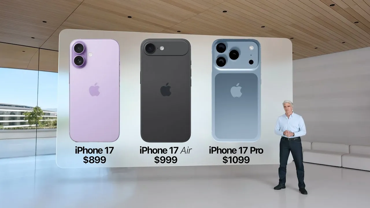 Close-up of iPhone 17 Pro with 120 Hz ProMotion display and camera upgrades