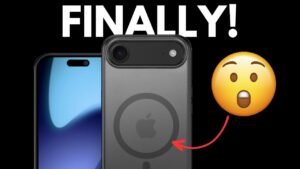 iPhone 17 showcasing its advanced wireless charging capabilities